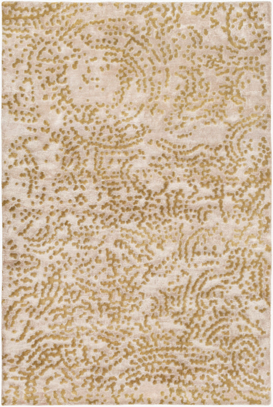 Shibui SH-7414 Alfombra de área hecha a mano de 4' x 6'