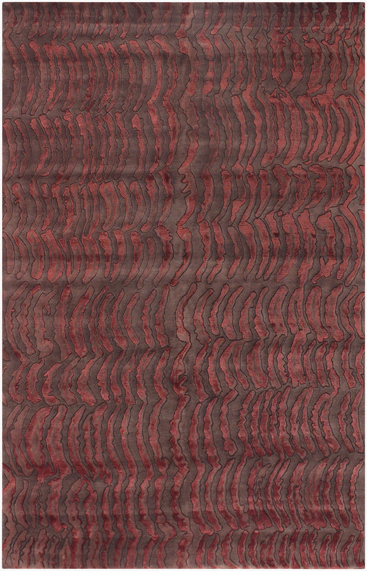 Shibui SH-7417 Alfombra decorativa hecha a mano de 2' x 3'