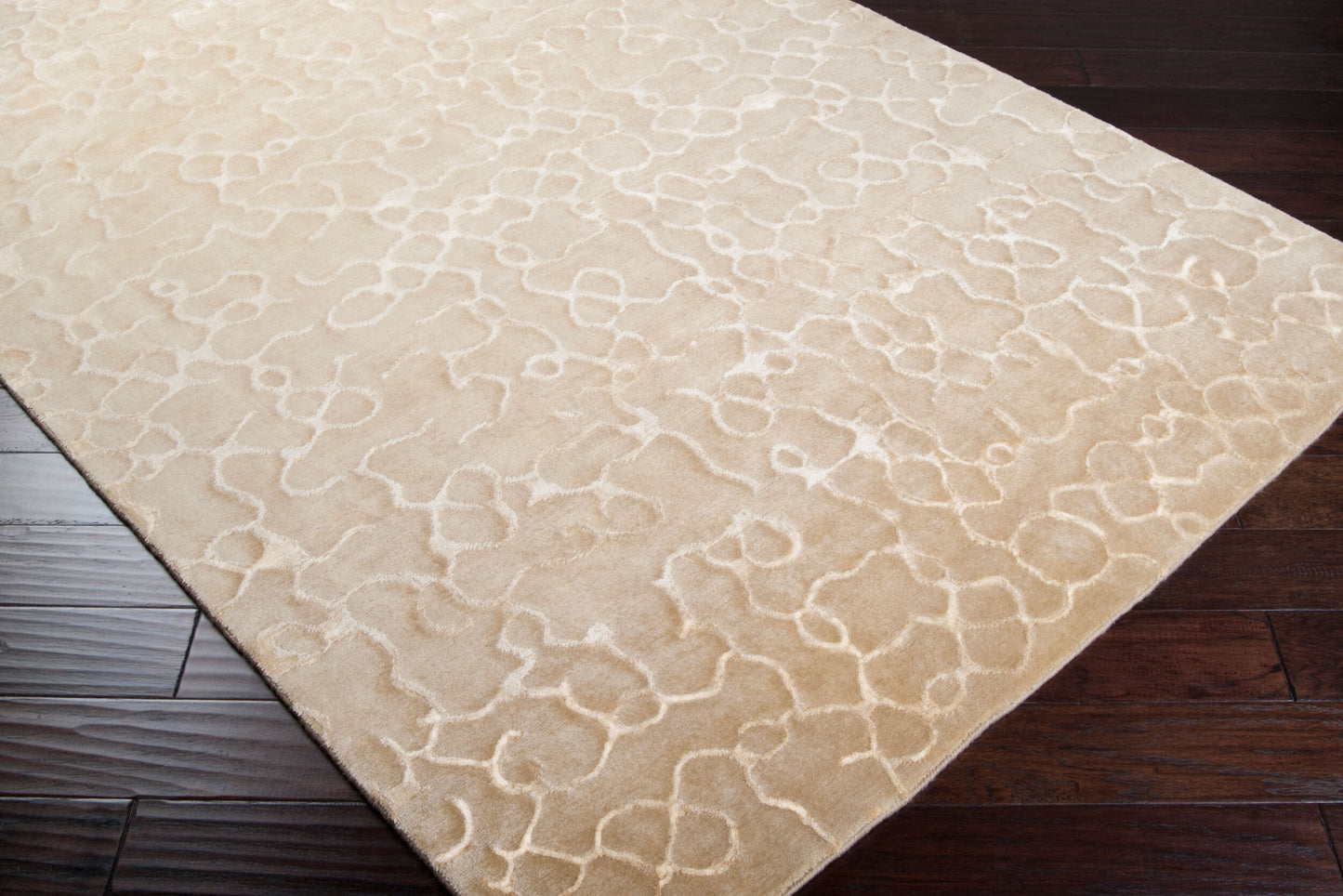Shibui SH-7420 Alfombra de área hecha a mano de 4' x 6'