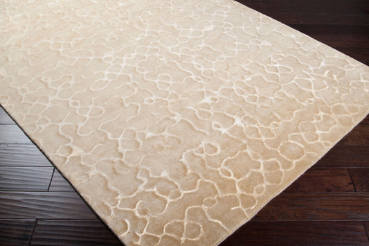 Shibui SH-7420 Alfombra de área hecha a mano de 4' x 6'