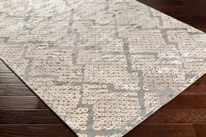 Shibori SHB-8003 8ft Runner Handmade Faux Silk Runner Rug