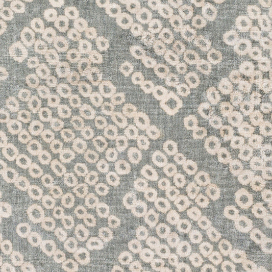 Alfombra de seda sintética hecha a mano Shibori SHB-8003 de 2,44 m x 3,34 m
