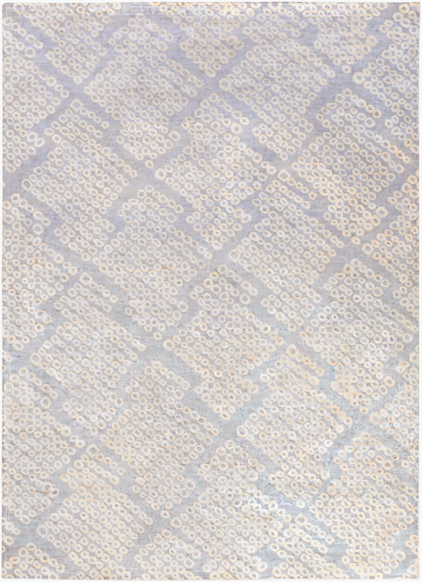 Shibori SHB-8005 8' x 11' Handmade Faux Silk Area Rug