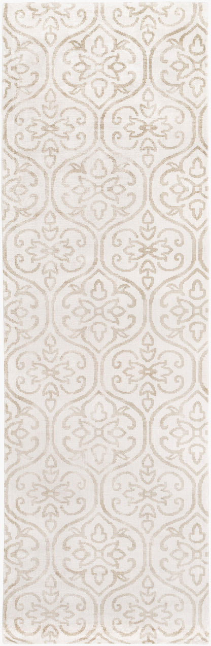 Shibori SHB-8012 8ft Runner Handmade Faux Silk Runner Rug