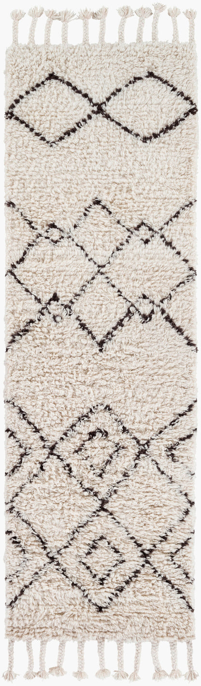Sherpa SHP-8000 8ft Runner Handmade Wool Runner Rug