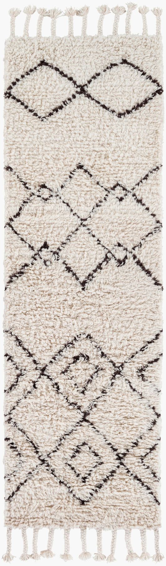 Sherpa SHP-8000 8ft Runner Handmade Wool Runner Rug