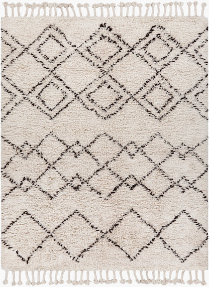 Alfombra de lana hecha a mano Sherpa SHP-8000 de 8' x 10'