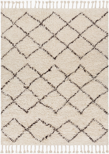 Alfombra de lana hecha a mano Sherpa SHP-8001 de 8' x 10'