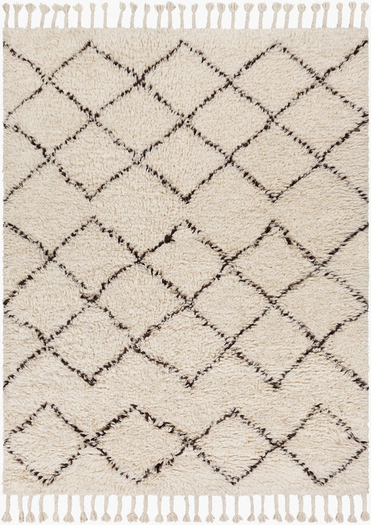 Alfombra de lana hecha a mano Sherpa SHP-8001 de 8' x 10'