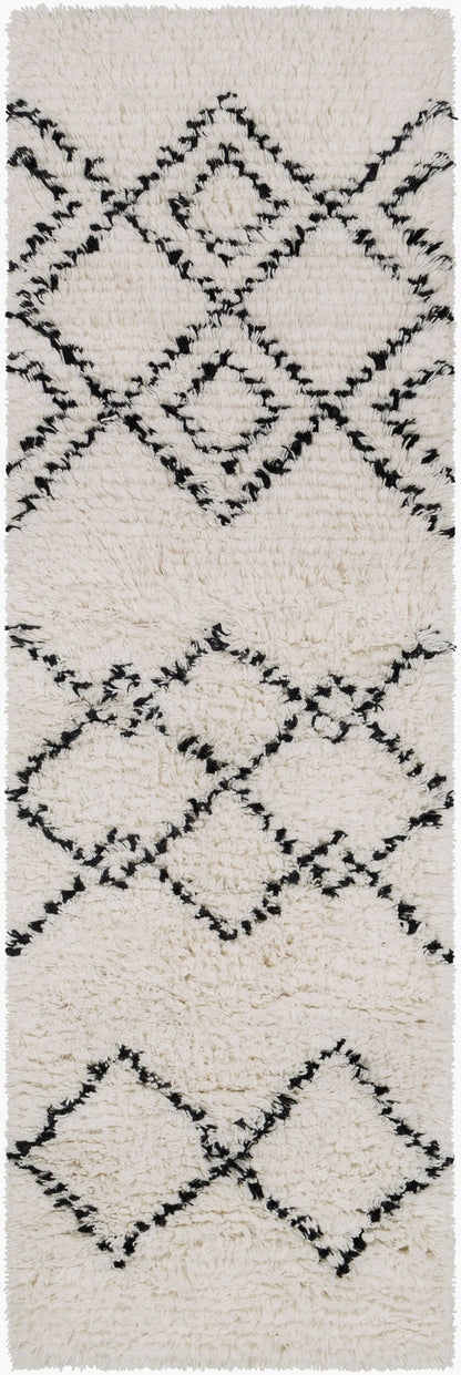 Sherpa SHP-8002 8ft Runner Handmade Wool Runner Rug