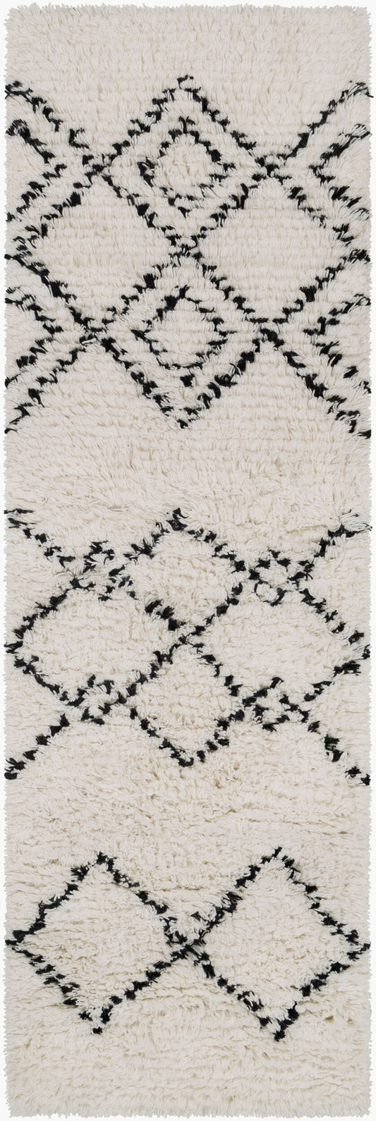 Sherpa SHP-8002 8ft Runner Handmade Wool Runner Rug