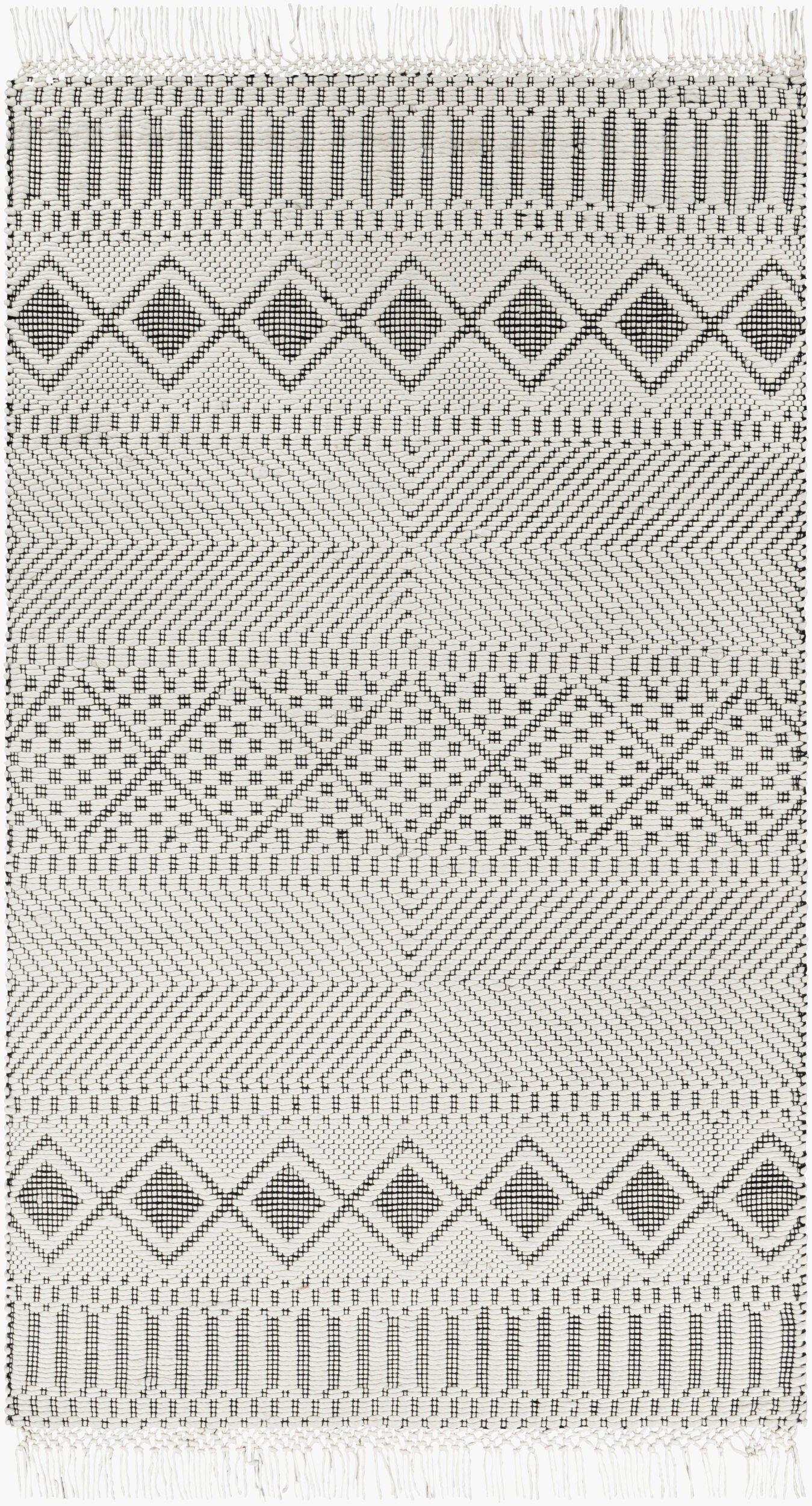 Alfombra de lana hecha a mano Saint Clair SIC-2300 de 2,7 x 3,6 m
