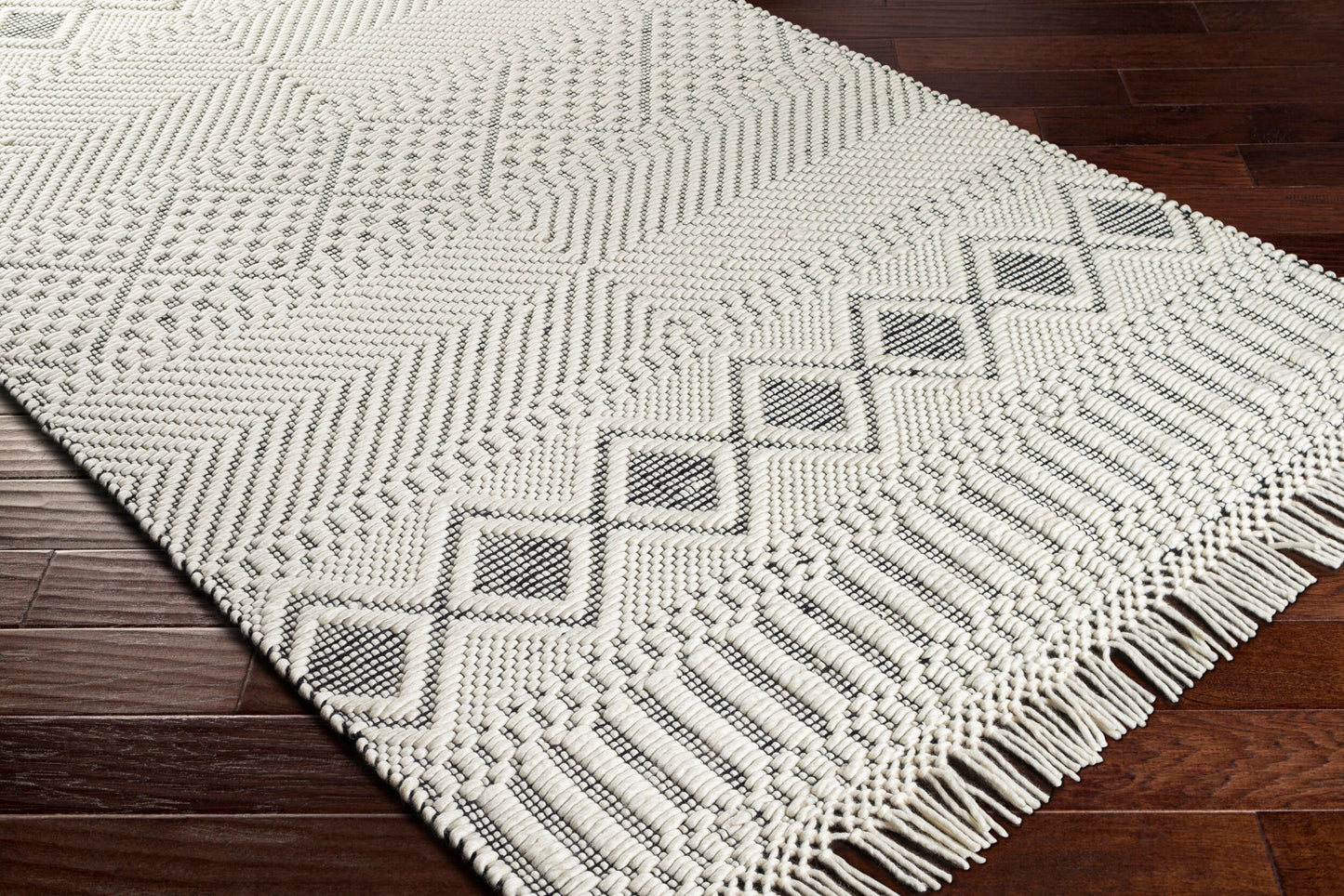 Alfombra de lana hecha a mano Saint Clair SIC-2300 de 2,7 x 3,6 m