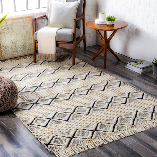 Saint Clair SIC-2301 6' x 9' Handmade Wool Area Rug