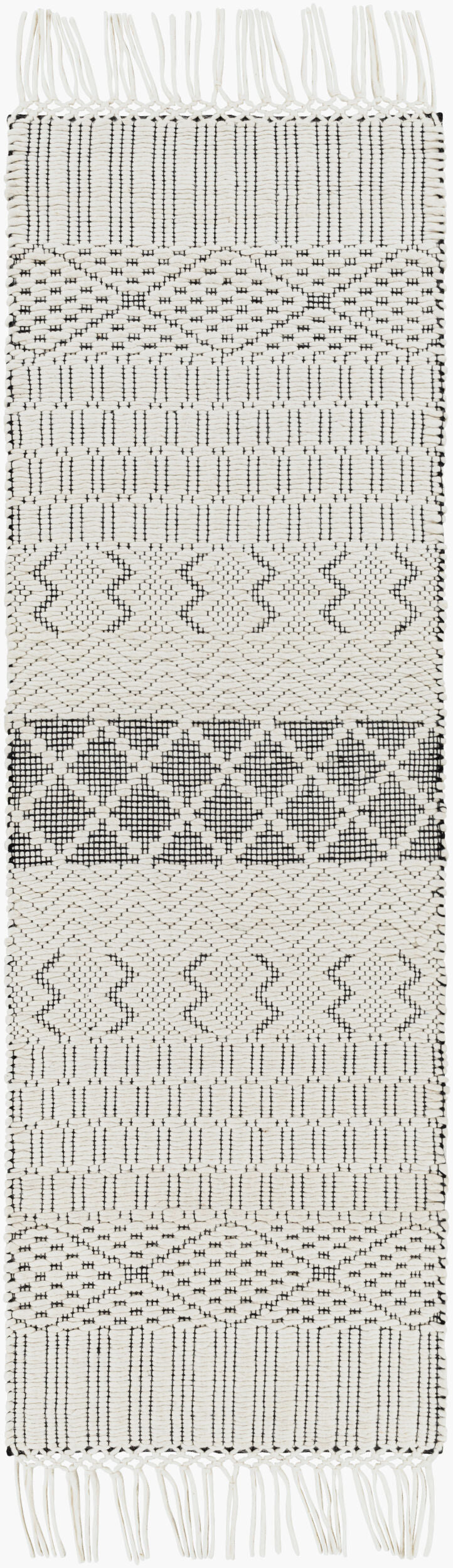 Saint Clair SIC-2302 8ft Runner Handmade Wool Runner Rug
