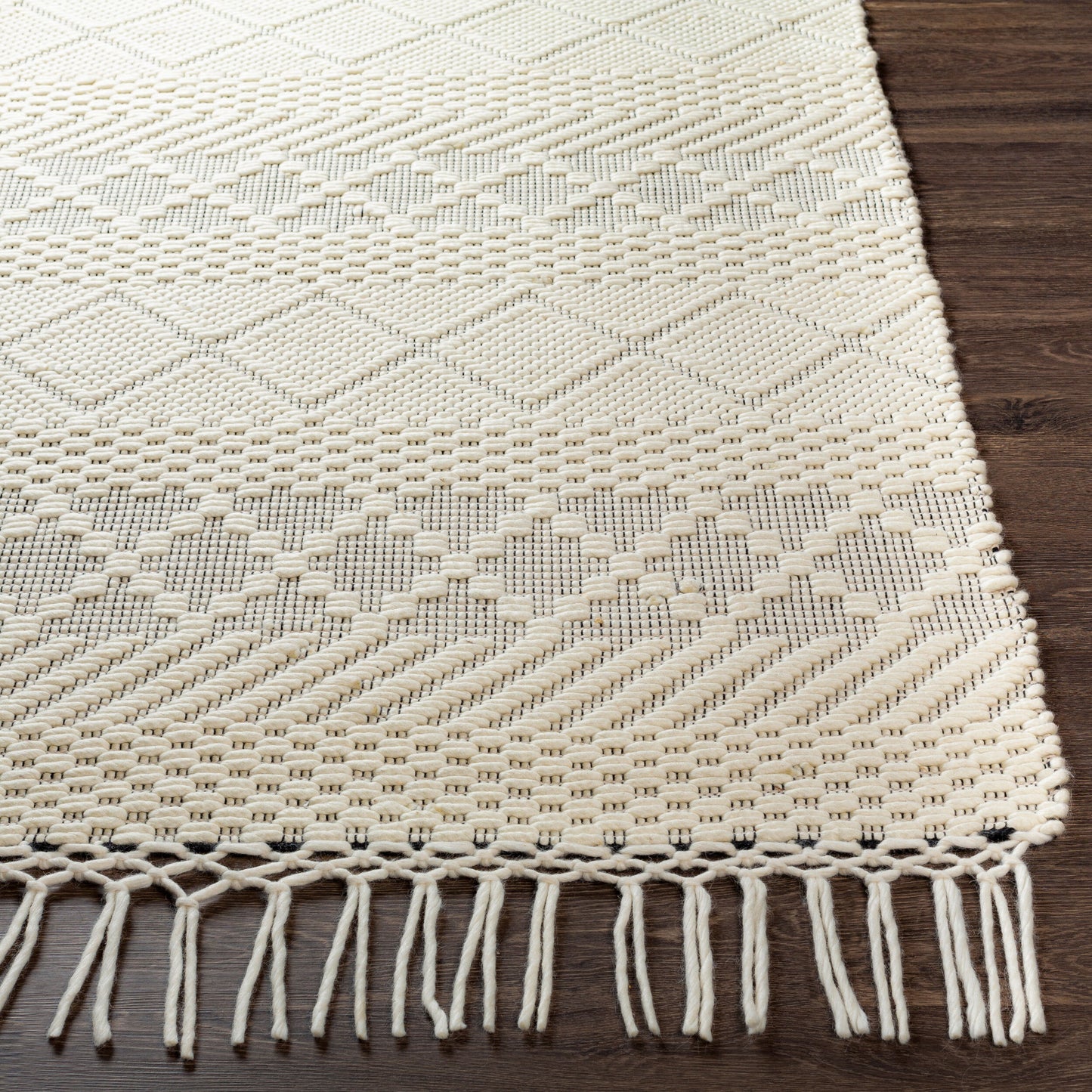 Alfombra de lana hecha a mano Saint Clair SIC-2303 de 1,52 m x 2,13 m