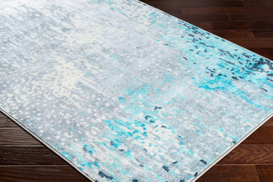 Alfombra decorativa tejida a máquina Silk Road SKR-2316 de 2' x 3'