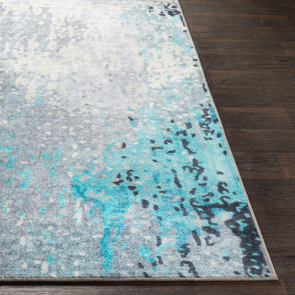 Alfombra decorativa tejida a máquina Silk Road SKR-2316 de 2' x 3'