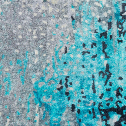 Alfombra decorativa tejida a máquina Silk Road SKR-2316 de 2' x 3'