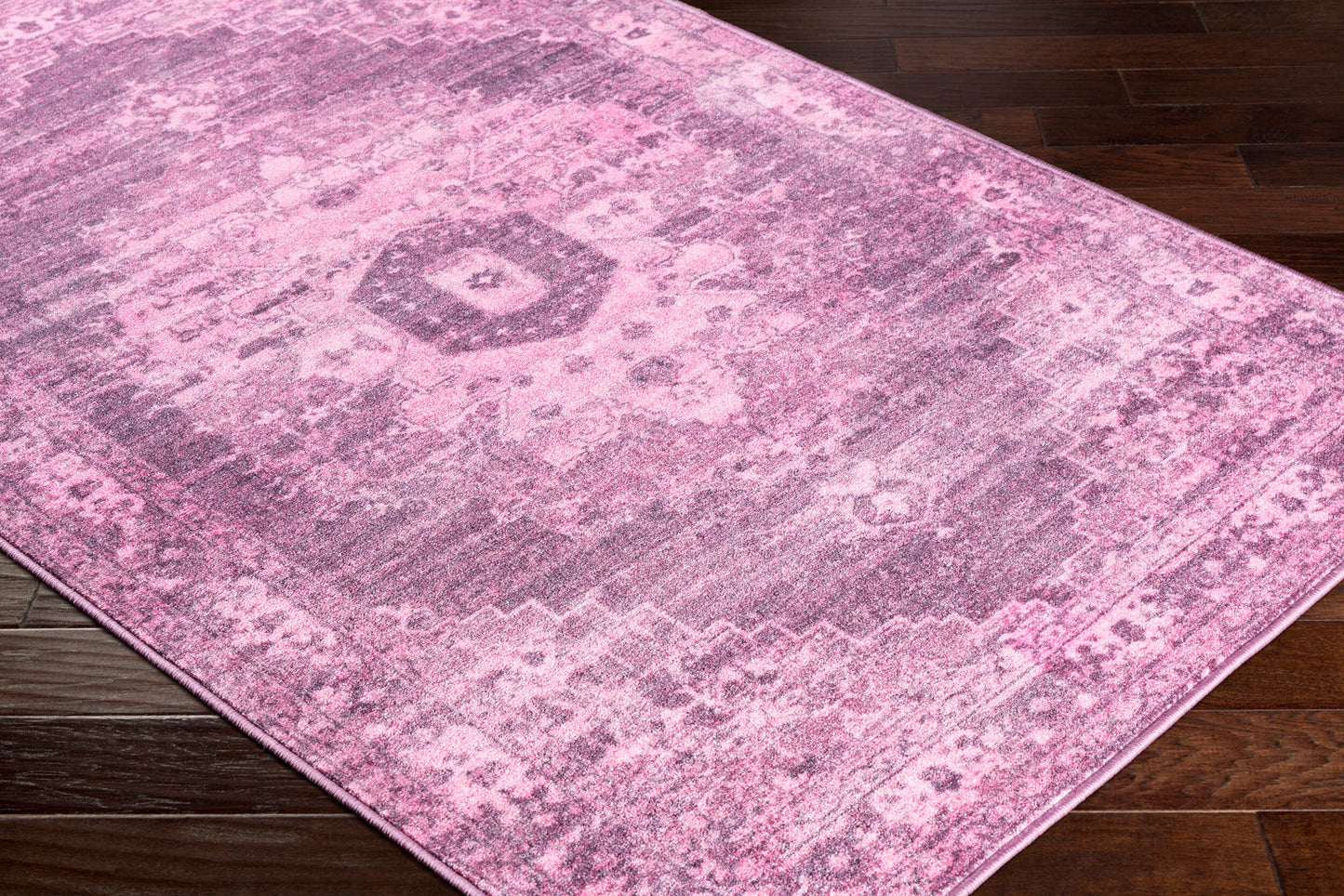 Alfombra decorativa tejida a máquina Silk Road SKR-2319 de 2' x 3'