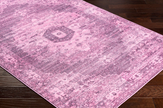 Alfombra decorativa tejida a máquina Silk Road SKR-2319 de 2' x 3'