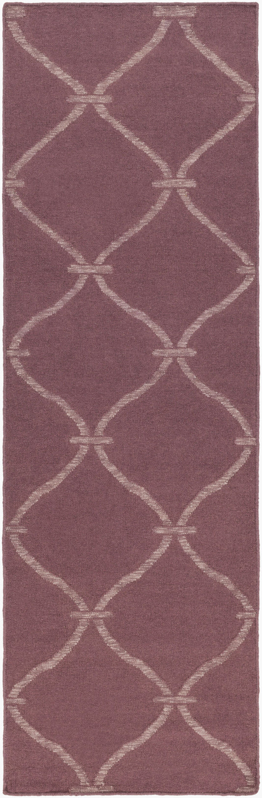 Stallman SLM-1002 8ft Runner Handmade Runner Rug