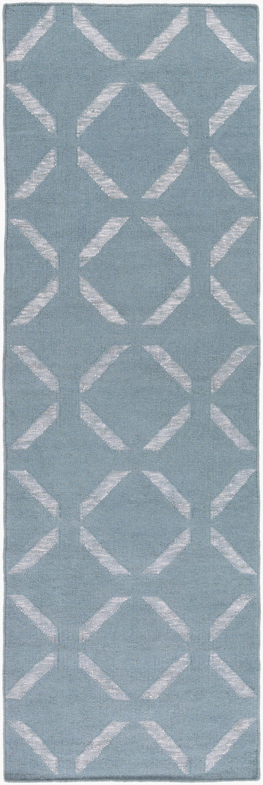 Stallman SLM-1011 8ft Runner Handmade Runner Rug