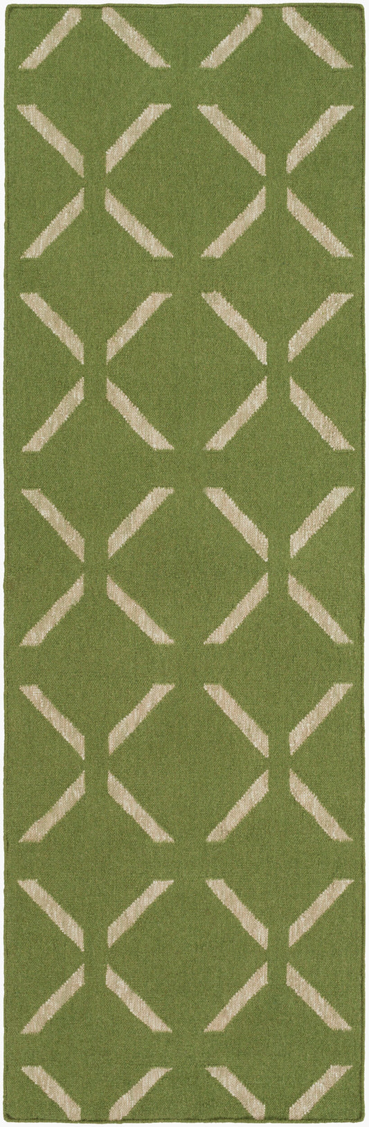 Stallman SLM-1013 8ft Runner Handmade Runner Rug