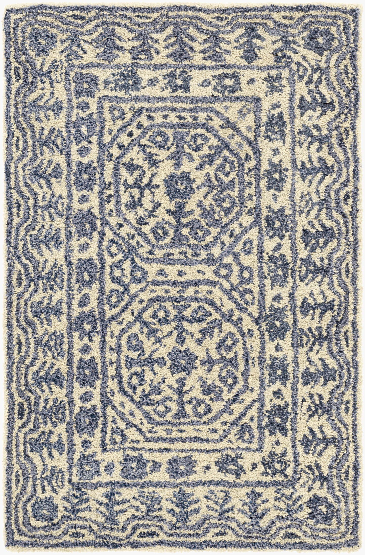 Smithson SMI-2113 2' x 3' Handmade Wool Accent Rug