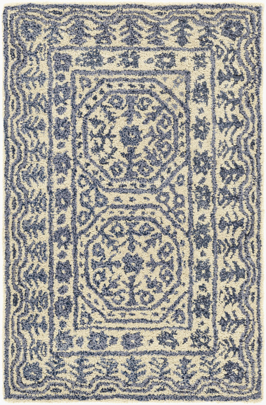 Smithson SMI-2113 2' x 3' Handmade Wool Accent Rug