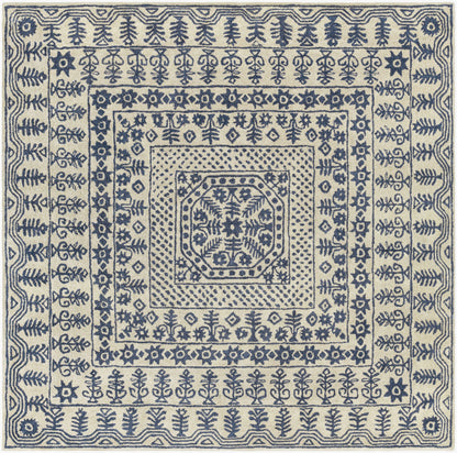 Smithson SMI-2113 10ft Square Handmade Wool Area Rug