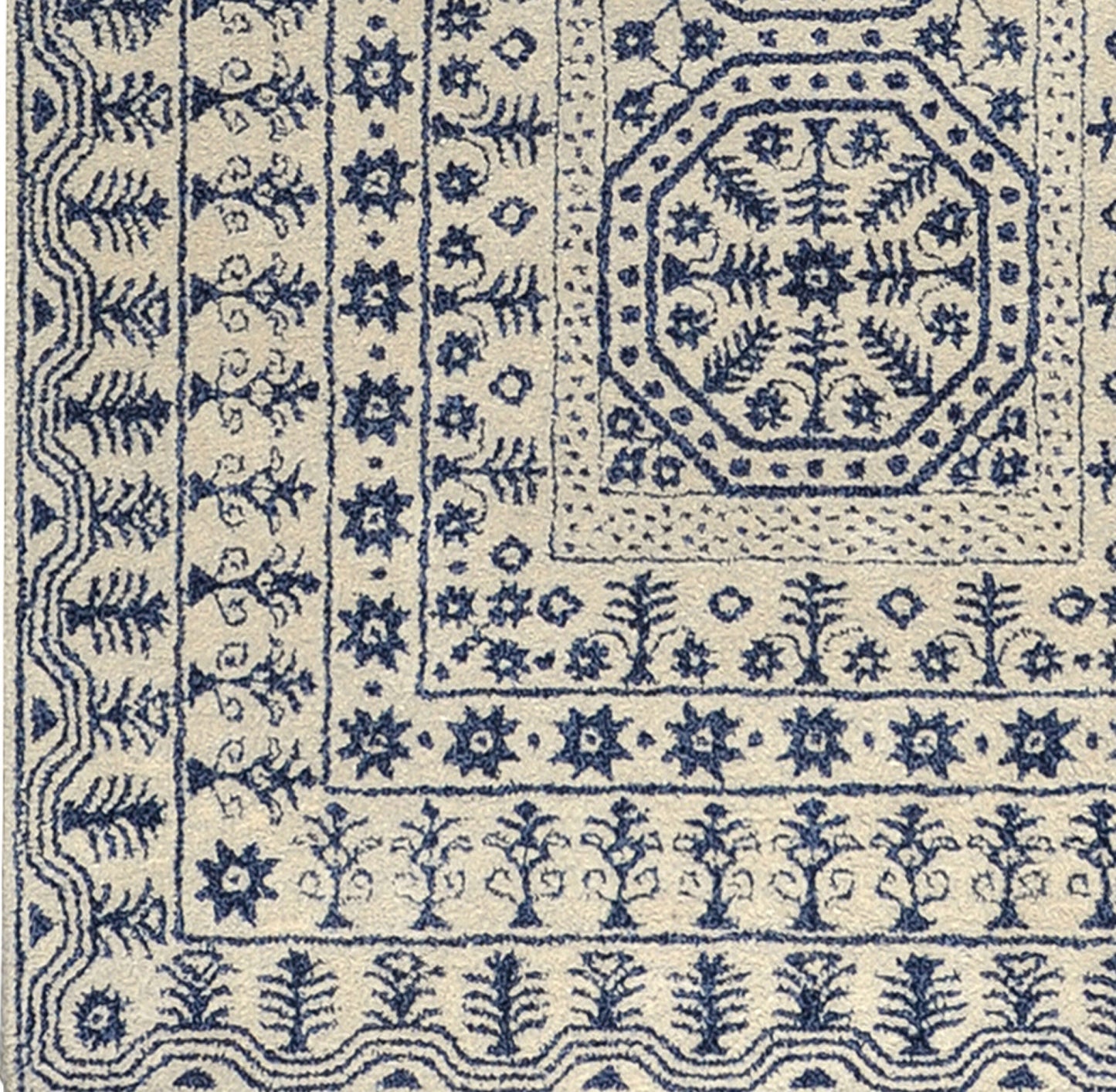 Smithson SMI-2113 10ft Square Handmade Wool Area Rug