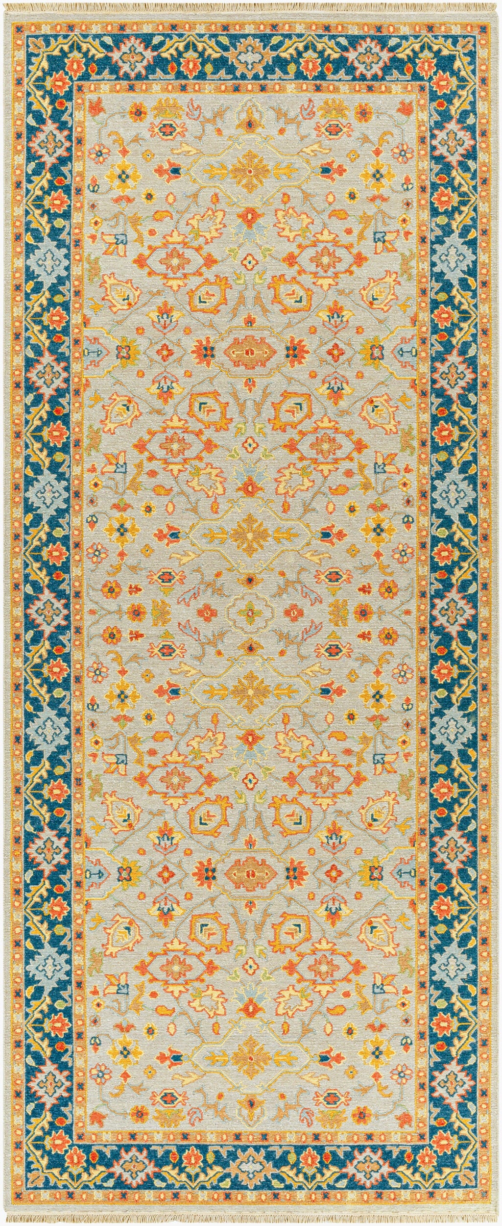 Soumek SMK-103 10ft Runner Handmade Area Rug