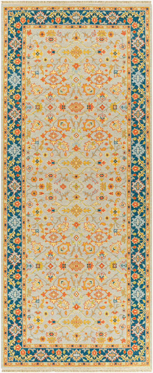 Soumek SMK-103 10ft Runner Handmade Area Rug