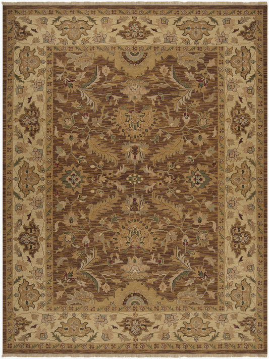 Alfombra de lana hecha a mano Soumek SMK-59 de 2,7 x 3,6 m