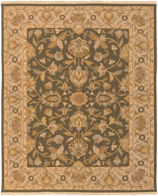 Alfombra de lana hecha a mano Soumek SMK-74 de 8' x 10'