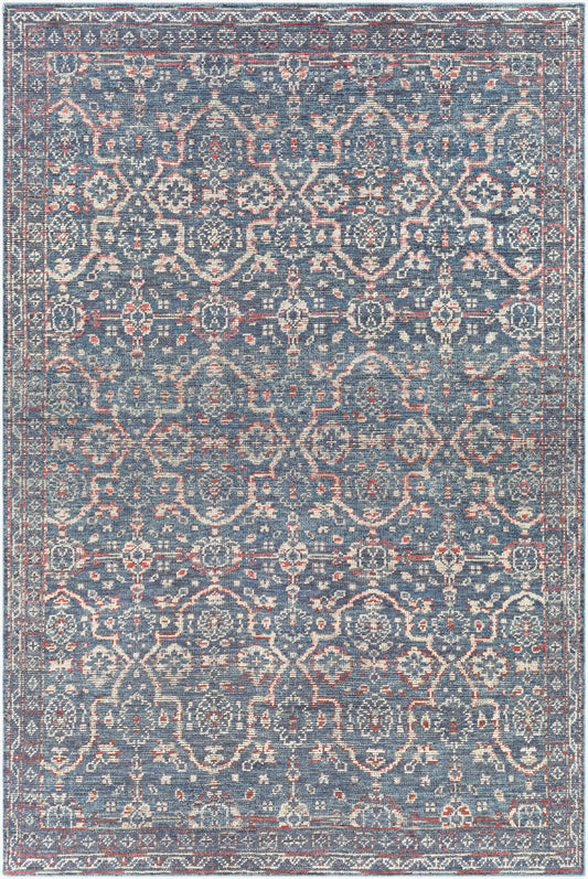 Smyrna SMY-2300 2' x 3' Handmade Wool Accent Rug