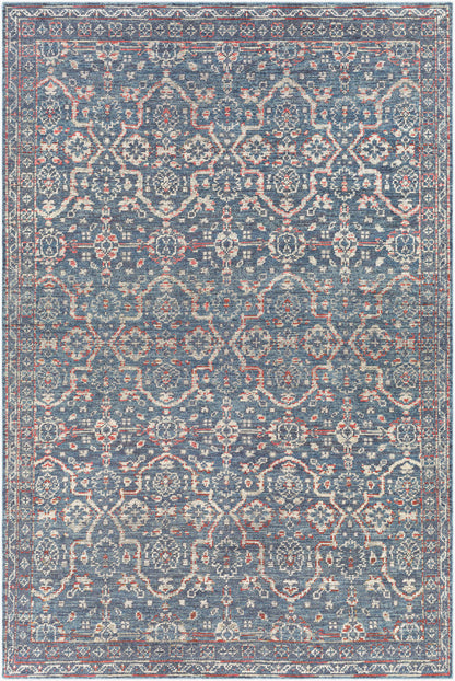 Alfombra de lana hecha a mano Smyrna SMY-2300 de 3 x 4,2 m