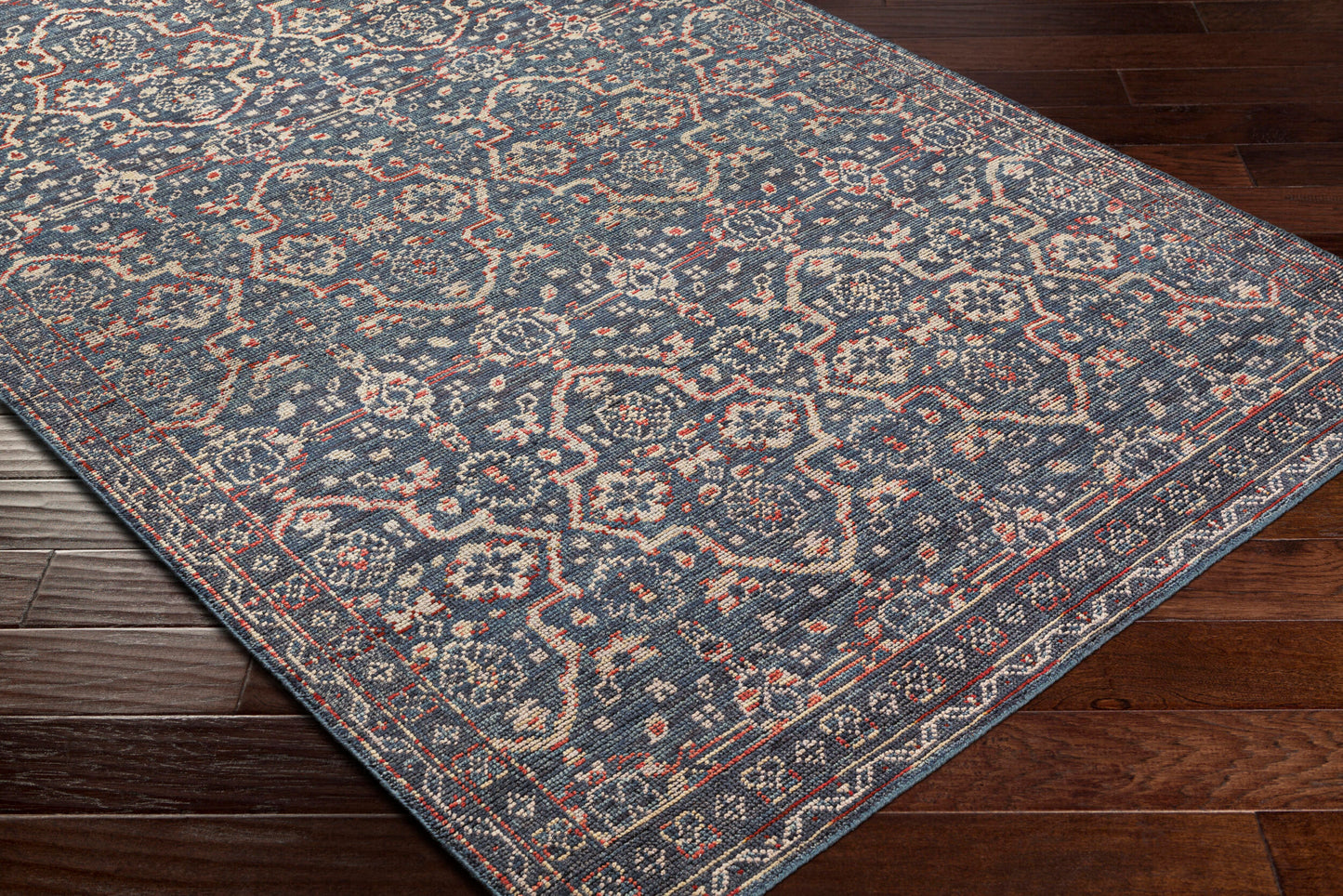 Smyrna SMY-2300 2' x 3' Handmade Wool Accent Rug