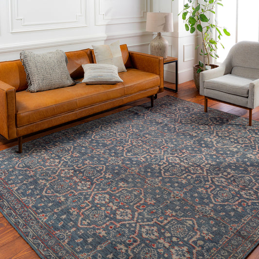 Smyrna SMY-2300 2' x 3' Handmade Wool Accent Rug