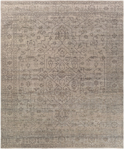 Alfombra de lana hecha a mano Smyrna SMY-2302 de 8' x 10'