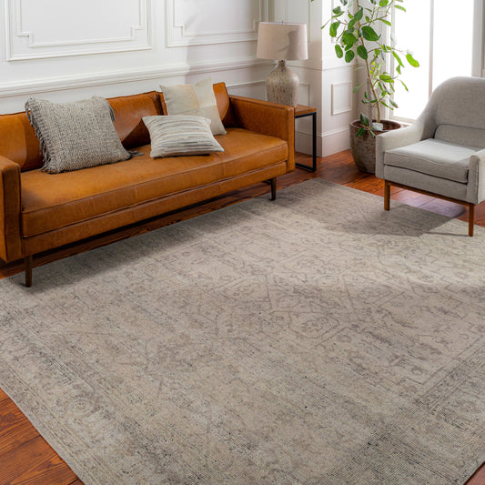 Smyrna SMY-2302 6' x 9' Handmade Wool Area Rug