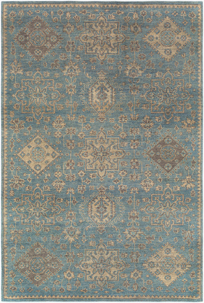 Smyrna SMY-2303 2' x 3' Handmade Wool Accent Rug