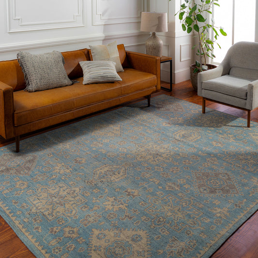 Smyrna SMY-2303 6' x 9' Handmade Wool Area Rug