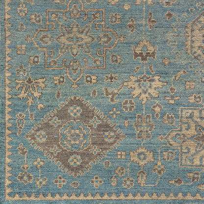 Smyrna SMY-2303 2' x 3' Handmade Wool Accent Rug