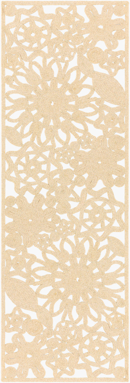 Sanibel SNB-4020 8ft Runner Handmade Indoor/Outdoor Runner Rug