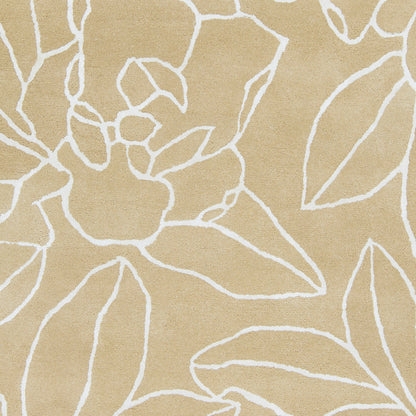 Sanderson SND-4522 3' x 5' Handmade Wool Accent Rug