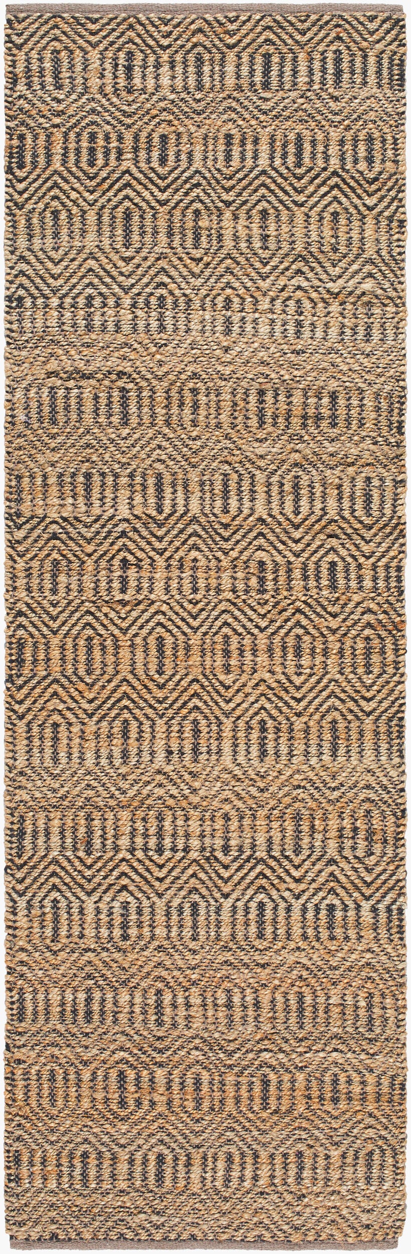 Selanik SNK-2300 8ft Runner Handmade Runner Rug