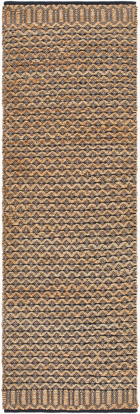Selanik SNK-2304 8ft Runner Handmade Runner Rug