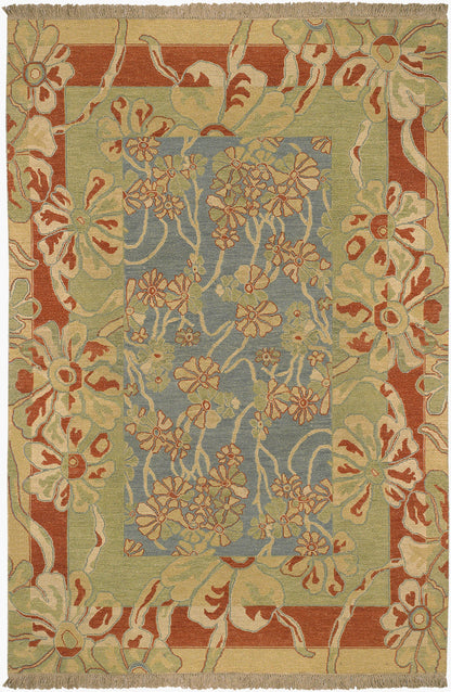 Alfombra de lana hecha a mano Sonoma SNM-8981 de 1,83 m x 2,74 m